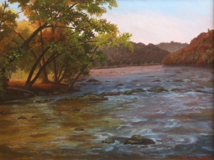 French Broad River, at Olivette
